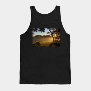 Sunrise over the vines by Avril Thomas at Magpie Springs Tank Top